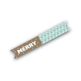Berry Kraft Flag Stickers