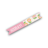Sweet Clementine Flag Stickers