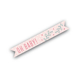 Blushing Owl Flag Stickers