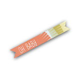 Delight Flag Stickers