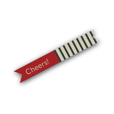 Sea Chart Too Flag Stickers