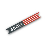 Yo Ho Ho! Flag Stickers