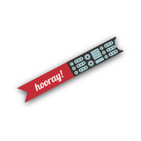 Robot Bleep Bleep Flag Stickers