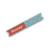 Paper Circus Flag Stickers
