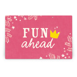 Princess Crown Party Greeting Signs