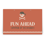argh! pirates! Party Greeting Signs