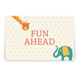 Birthday Balloon Fun Party Greeting Signs