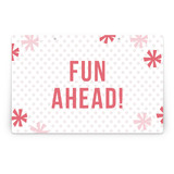 Sparkle Fête Party Greeting Signs