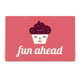 Sweet Cupcakes Party Greeting Signs