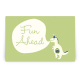 Cakeasaurus Dinosaur Party Greeting Signs