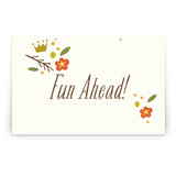 fanfare Party Greeting Signs