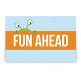 Monsters Allowed! Party Greeting Signs
