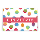 Fun with Color Party Greeting Signs