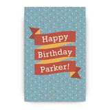 Paper Circus Party Greeting Signs
