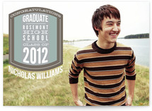 Varsity Patch Graduation Announcements