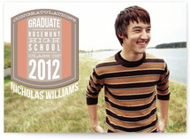 Varsity Patch Graduation Announcements