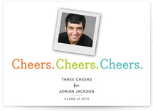 3 Cheers Graduation Announcements