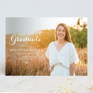 Refined Graduation Announcements