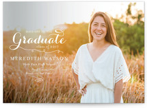 Refined Graduation Announcements