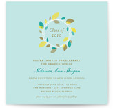 Autumn Wreath Graduation Announcements