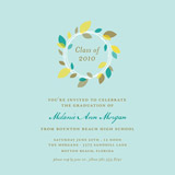 Autumn Wreath Graduation Announcements