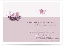Leaving The Nest Graduation Announcements