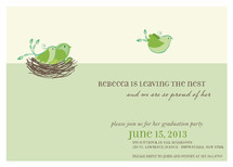 Leaving The Nest Graduation Announcements Leaving The Nest Graduation Announcements