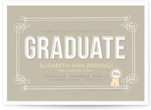 The Graduate Graduation Announcements