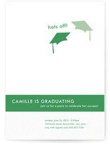 Celebration Stripes Graduation Announcements