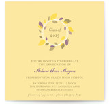 Autumn Wreath Graduation Announcements