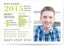 Year in Review Graduation Announcements
