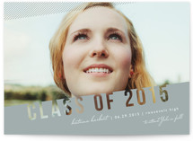 Simply See Through Graduation Announcements