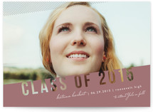 Simply See Through Graduation Announcements