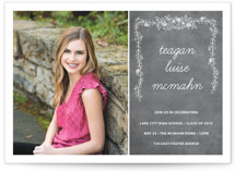 Chalkboard Graduation Announcements