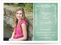 Chalkboard Graduation Announcements