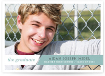 Angled Achievement Graduation Announcements