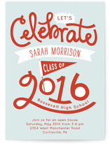 Lettered Class Graduation Announcements