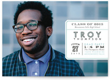 Side Label Graduation Announcements