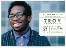 Side Label Graduation Announcements