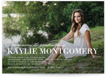 Formal Commencement Graduation Announcements