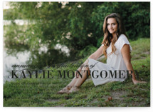 Formal Commencement Graduation Announcements