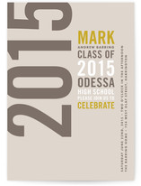 Type Stack Graduation Announcements