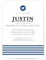 Classic Stripes Graduation Announcements