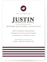 Classic Stripes Graduation Announcements