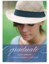 Elegant Grad Graduation Announcements