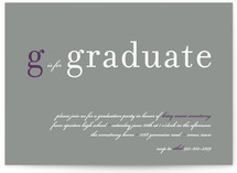 float + is for Graduation Announcements