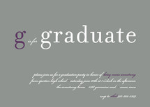float + is for Graduation Announcements