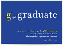 float + is for Graduation Announcements