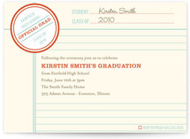 Grade School Graduation Announcements