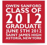 Block Graduation Announcements